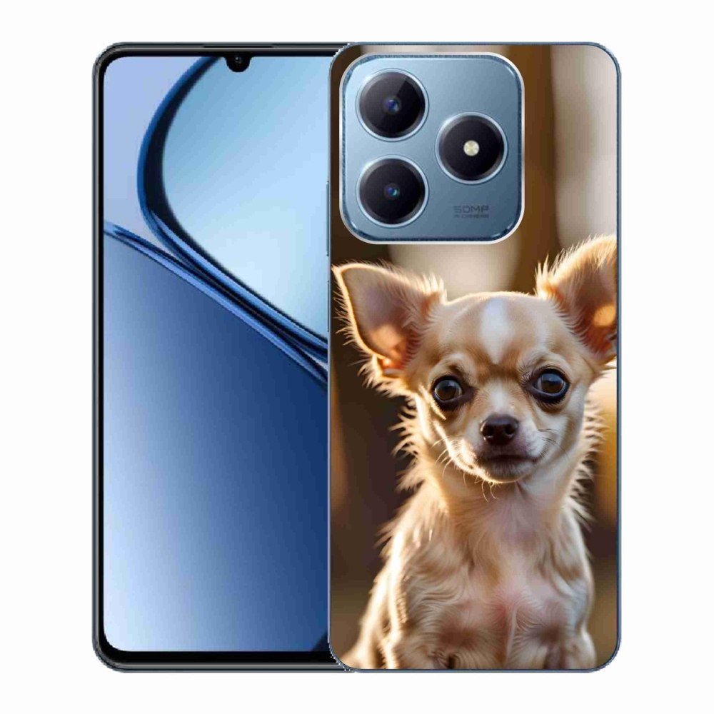 Gelový kryt mmCase na Realme C63 - čivava 6