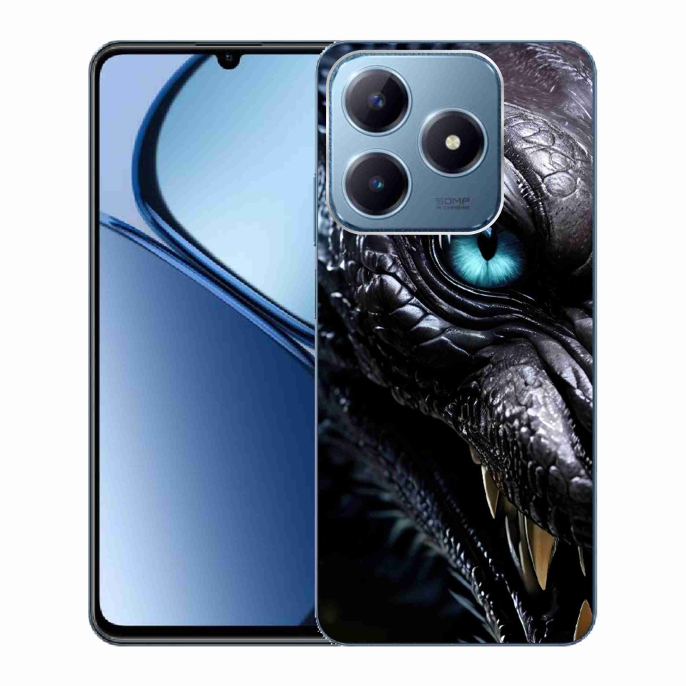 Gelový kryt mmCase na Realme C63 - dračí pohled