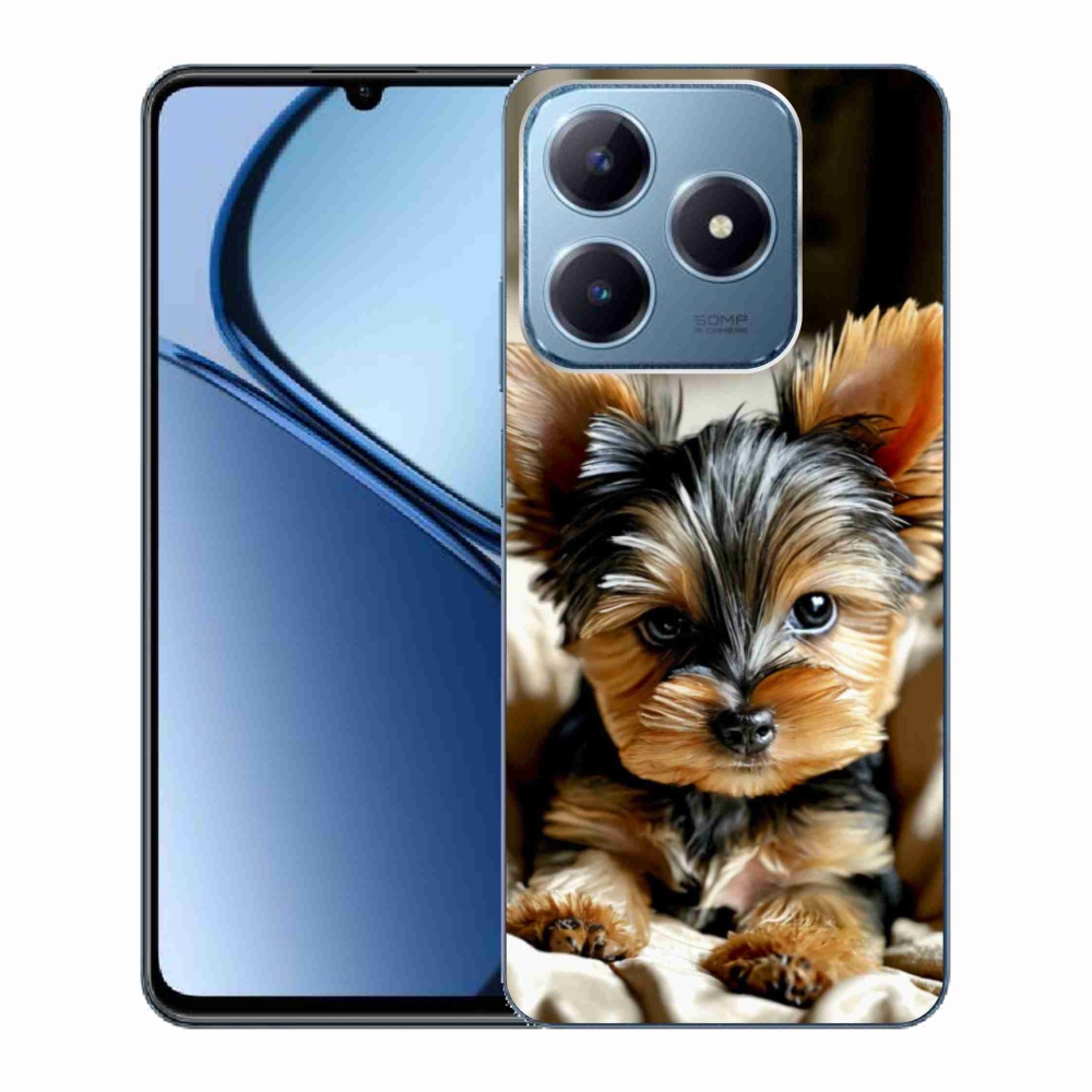 Gelový kryt mmCase na Realme C63 - jorkšír 11