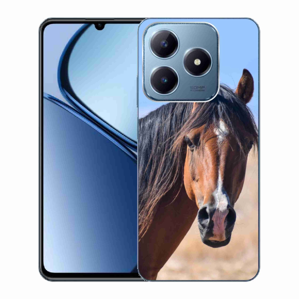 Gelový kryt mmCase na Realme C63 - klidný kůň