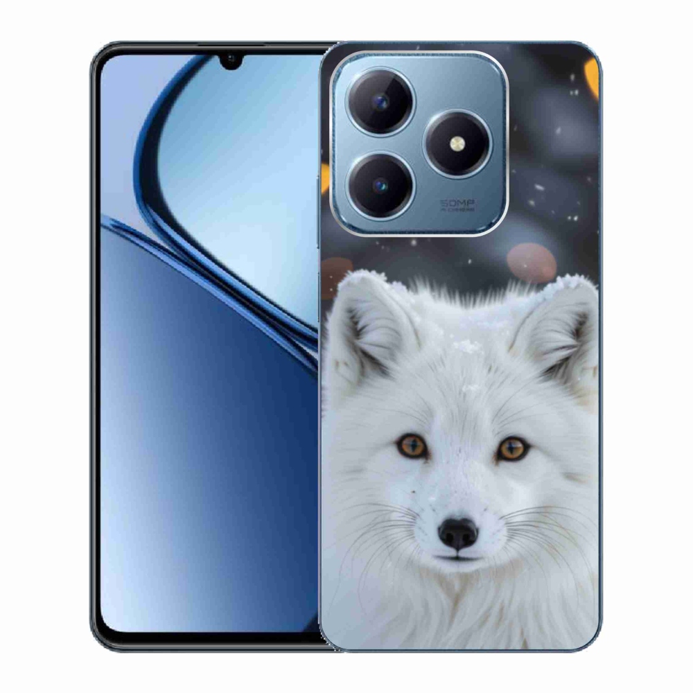 Gelový kryt mmCase na Realme C63 - liška polární