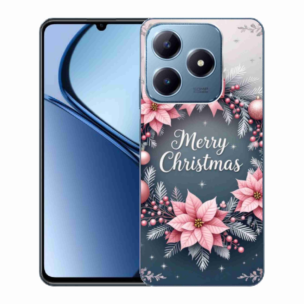 Gelový kryt mmCase na Realme C63 - merry christmas