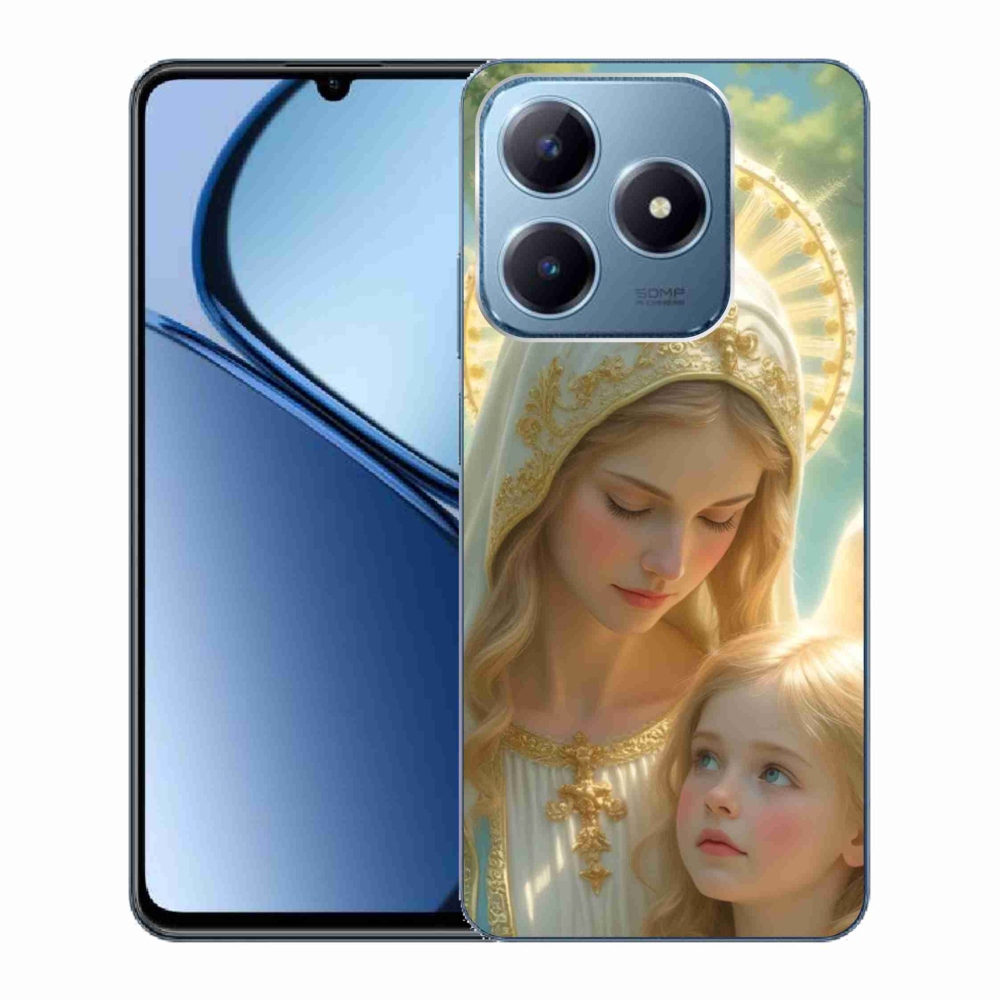 Gelový kryt mmCase na Realme C63 - náboženský motiv 2