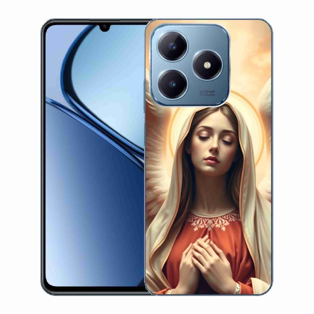 Gelový kryt mmCase na Realme C63 - náboženský motiv
