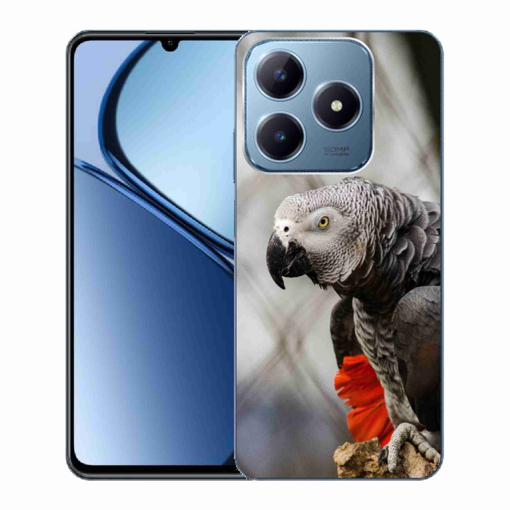 Gelový kryt mmCase na Realme C63 - papoušek žako 3