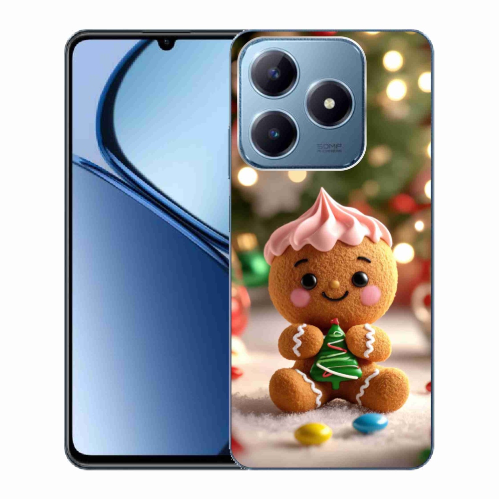 Gelový kryt mmCase na Realme C63 - perníček