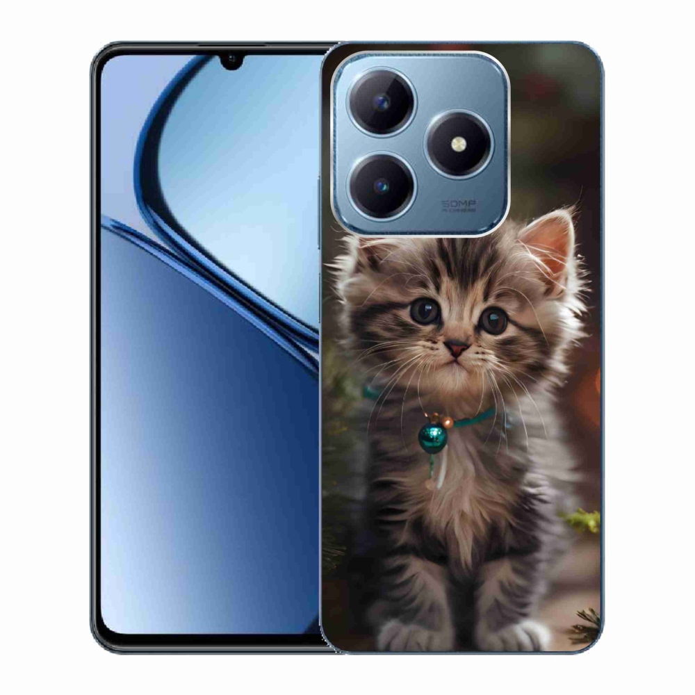 Gelový kryt mmCase na Realme C63 - roztomilé kotě 11