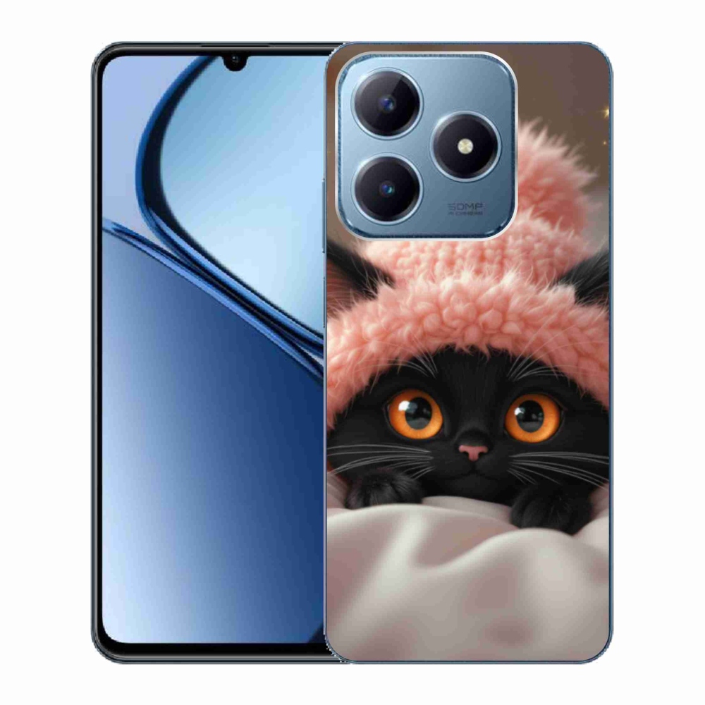 Gelový kryt mmCase na Realme C63 - roztomilé kotě 7