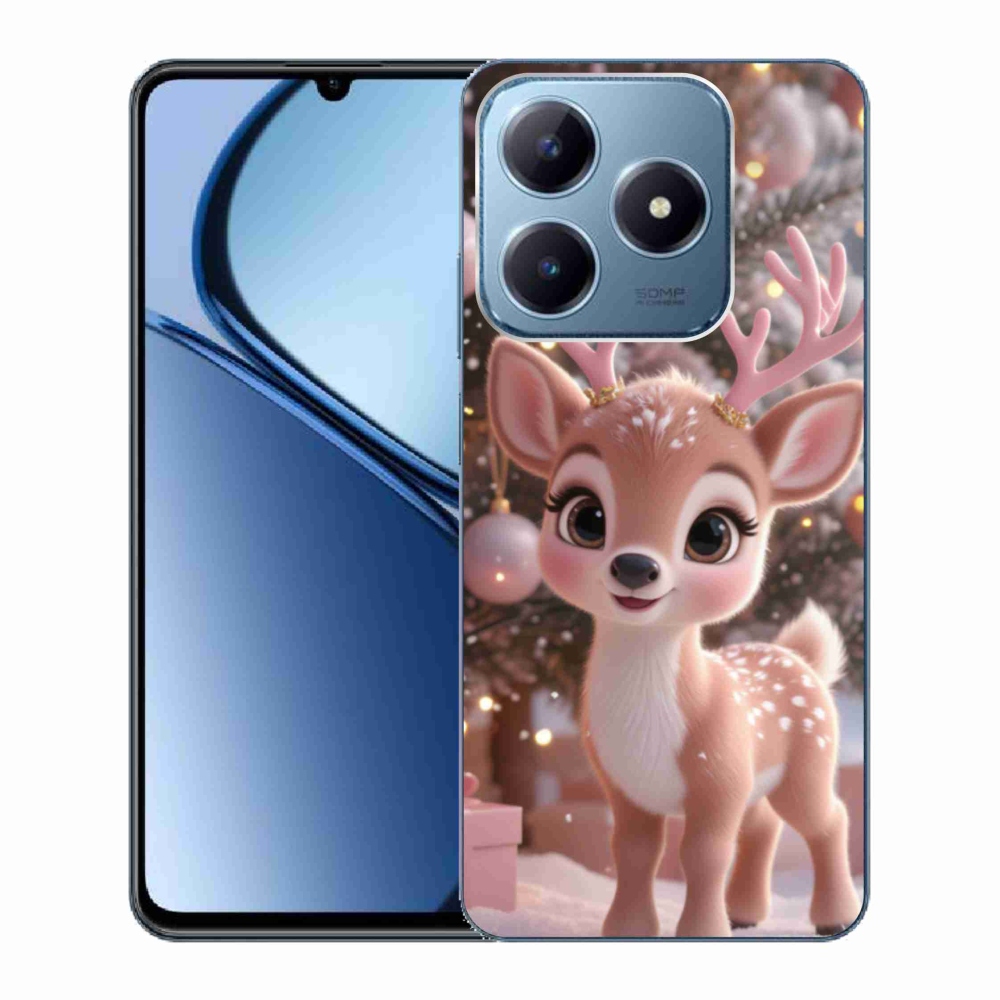 Gelový kryt mmCase na Realme C63 - roztomilý sob