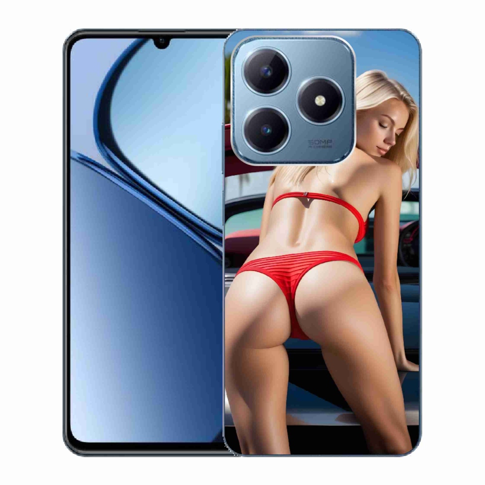 Gelový kryt mmCase na Realme C63 - sexy žena 2