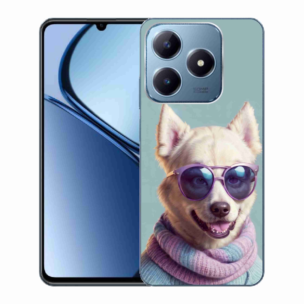 Gelový kryt mmCase na Realme C63 - stylový německý špic