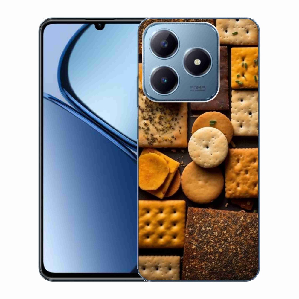 Gelový kryt mmCase na Realme C63 - sušenky