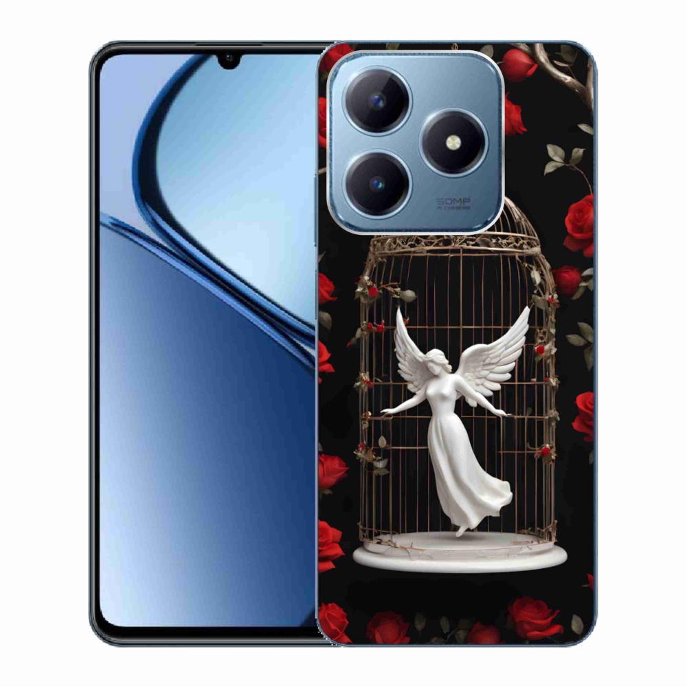 Gelový kryt mmCase na Realme C63 - uvězněný anděl