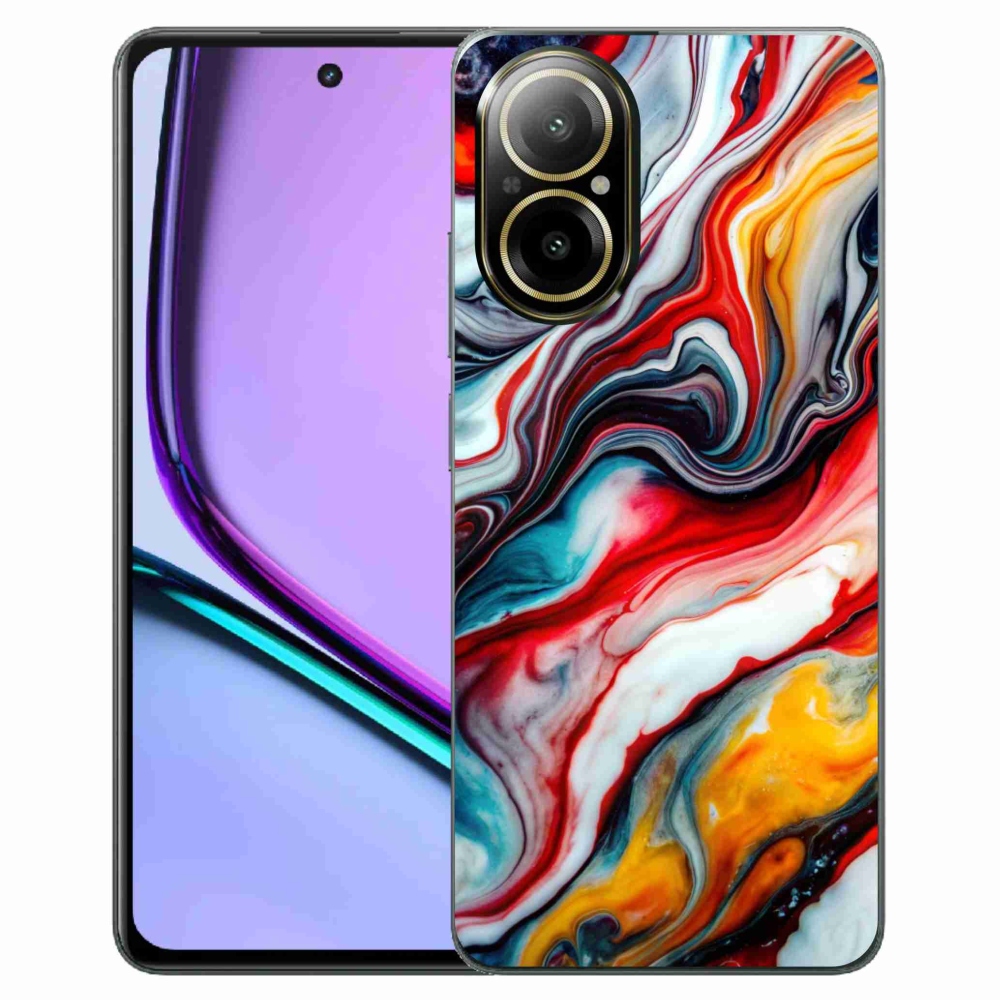 Gelový kryt mmCase na Realme C67 - abstraktní motiv 35