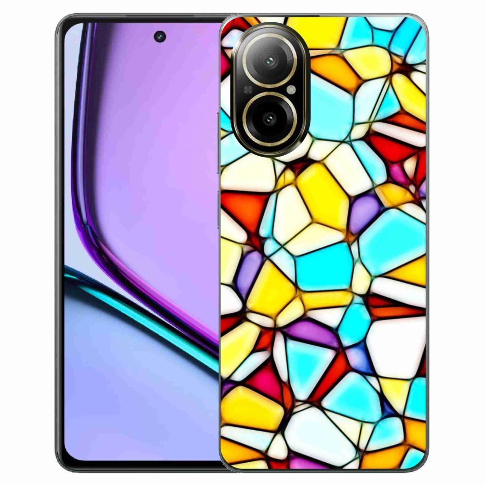 Gelový kryt mmCase na Realme C67 - abstraktní motiv 40
