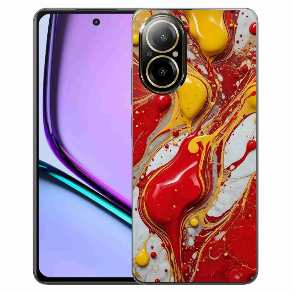 Gelový kryt mmCase na Realme C67 - abstraktní motiv 42