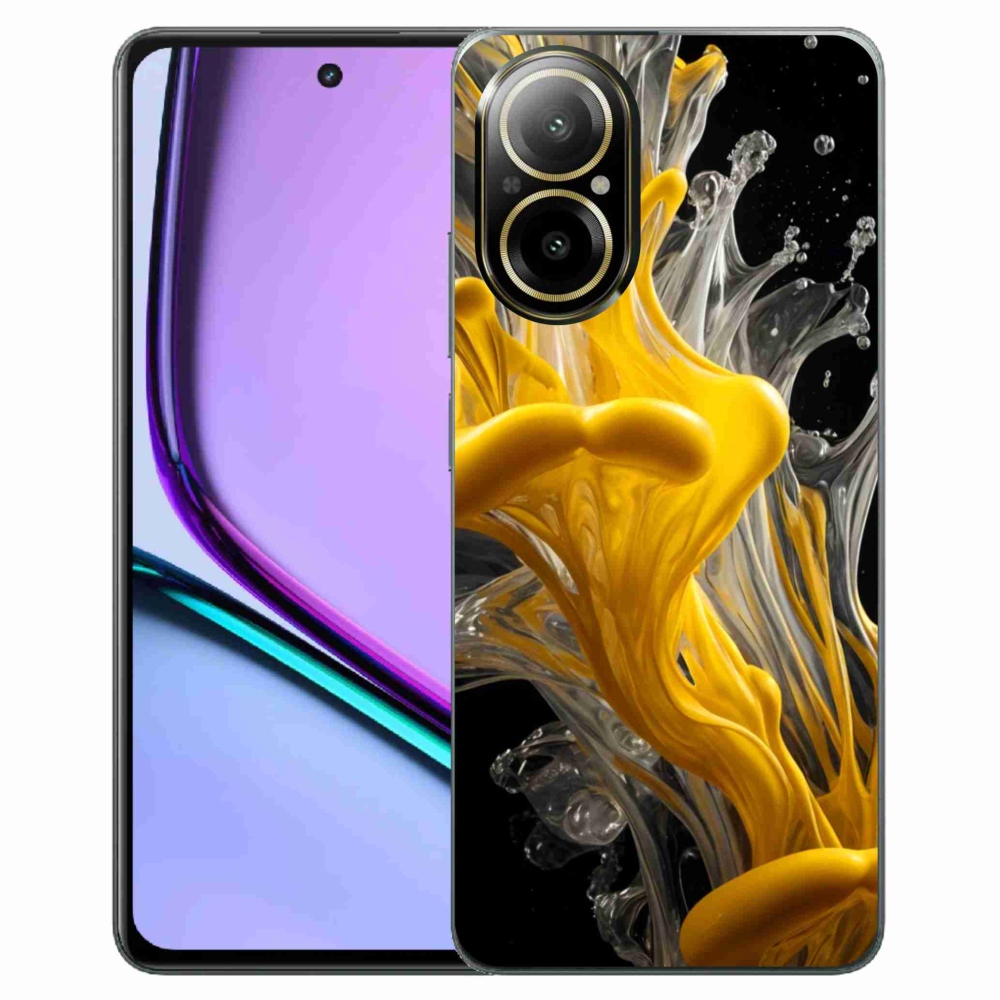 Gelový kryt mmCase na Realme C67 - abstraktní motiv 48