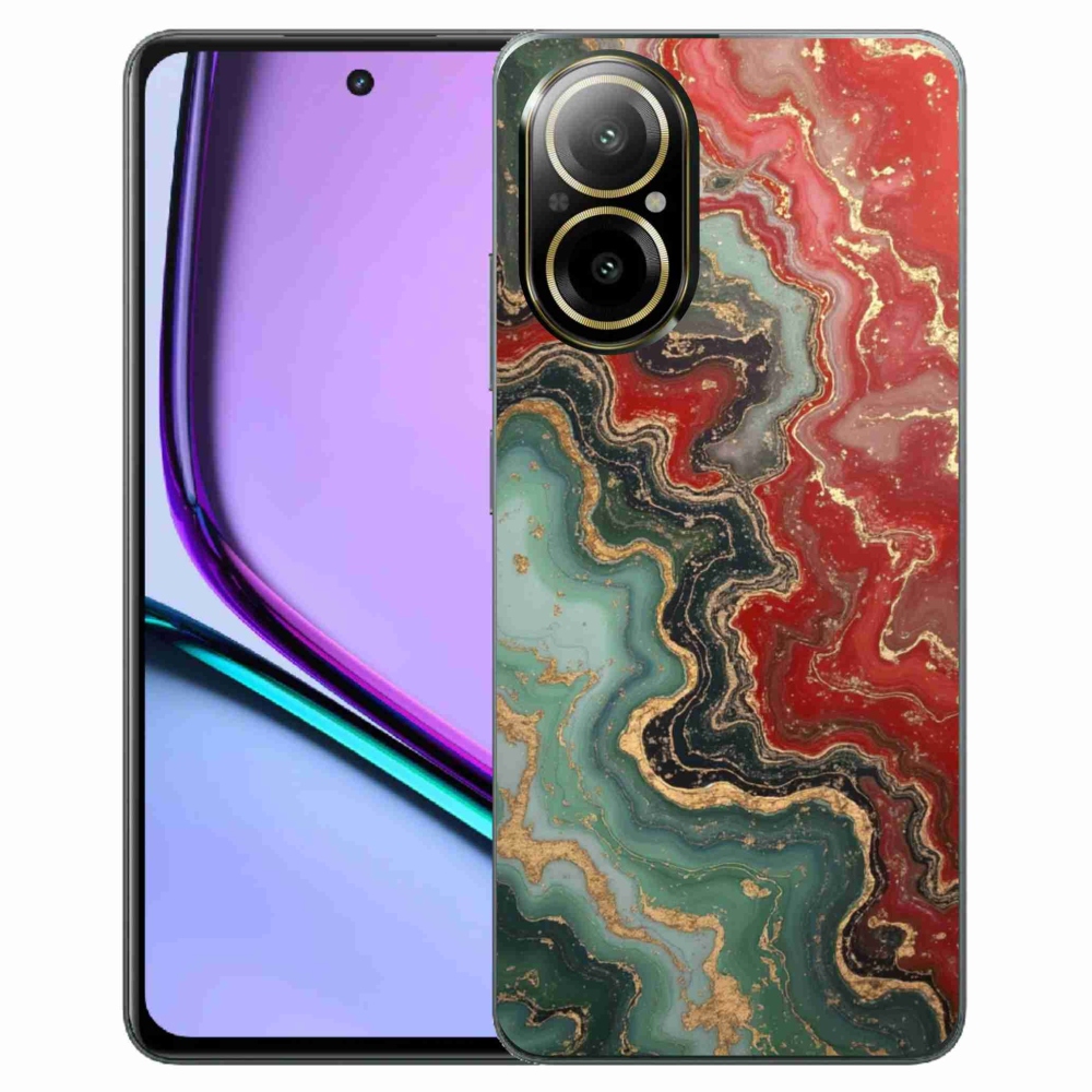 Gelový kryt mmCase na Realme C67 - abstraktní motiv 55