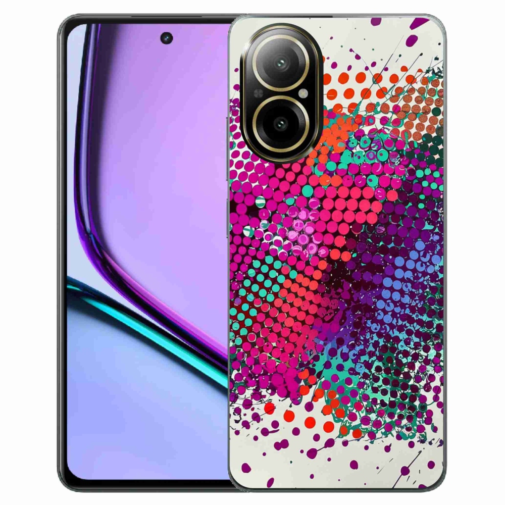 Gelový kryt mmCase na Realme C67 - abstraktní motiv 65