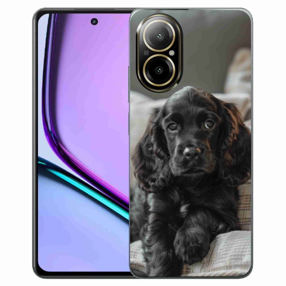 Gelový kryt mmCase na Realme C67 - anglický kokršpaněl
