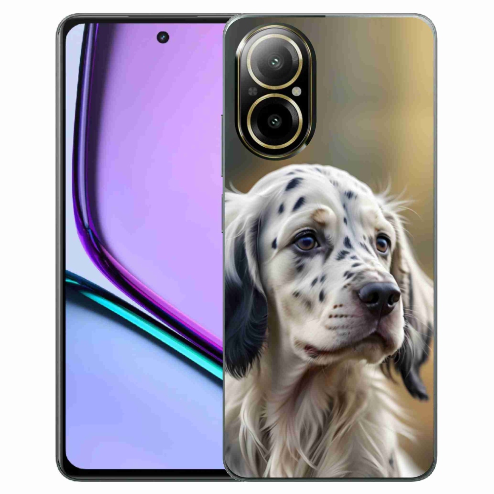 Gelový kryt mmCase na Realme C67 - anglický setr