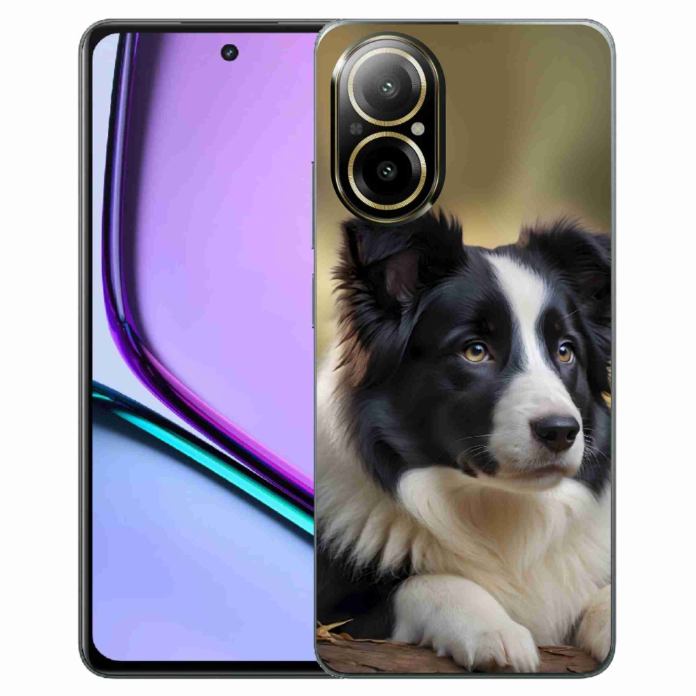 Gelový kryt mmCase na Realme C67 - border kolie 2