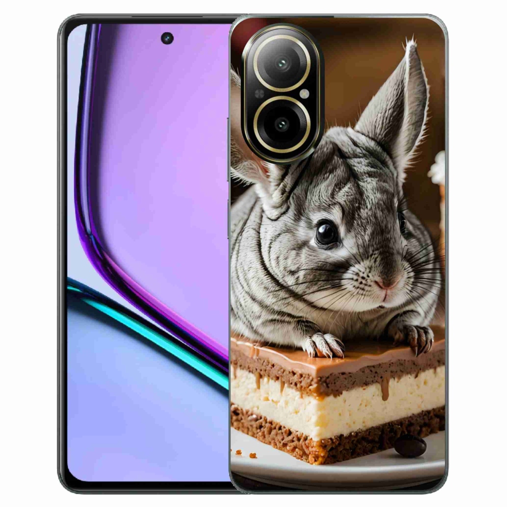 Gelový kryt mmCase na Realme C67 - činčila