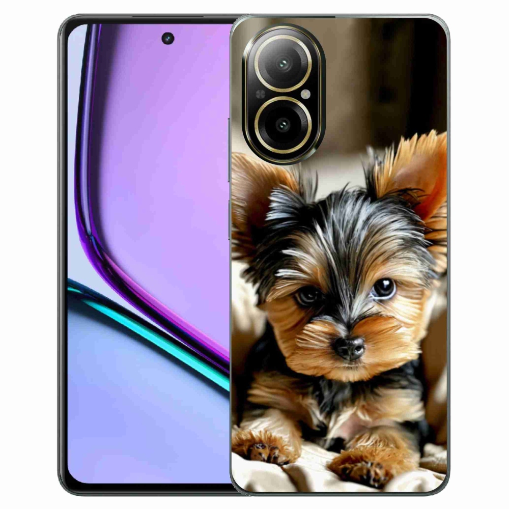 Gelový kryt mmCase na Realme C67 - jorkšír 11