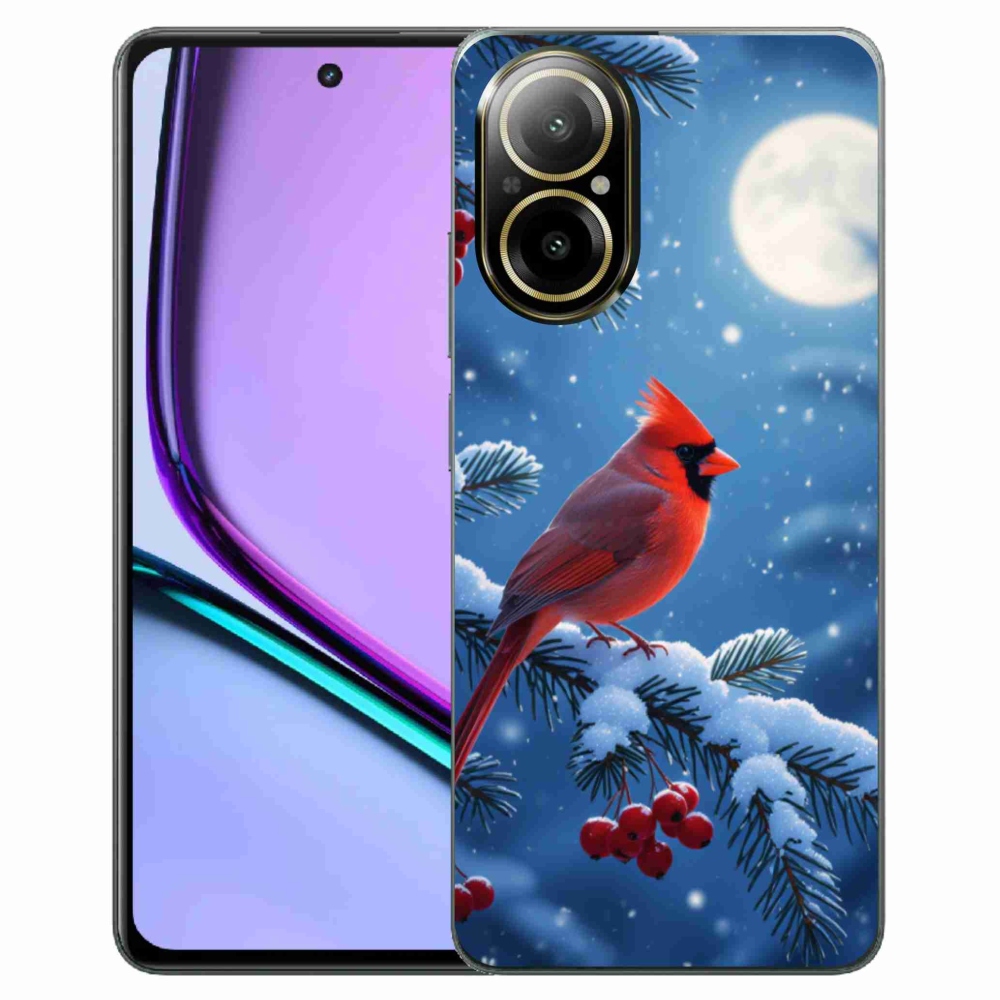 Gelový kryt mmCase na Realme C67 - kardinál červený