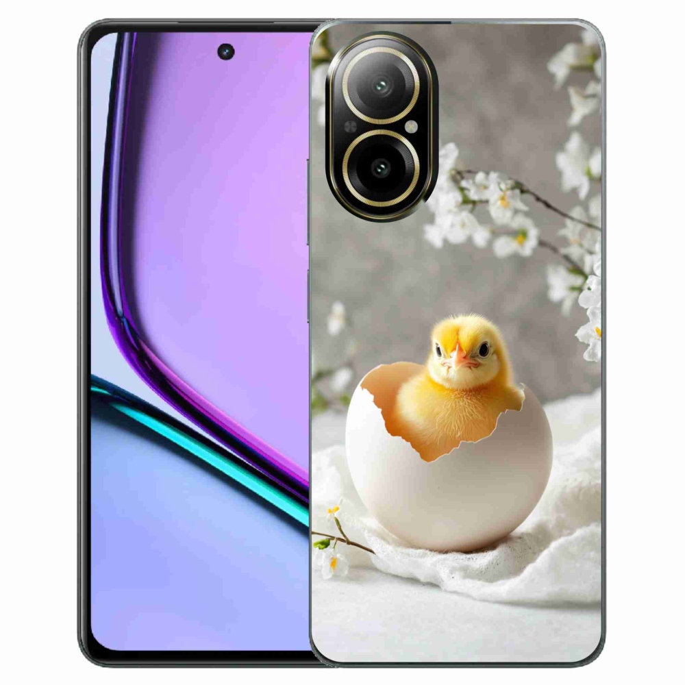Gelový kryt mmCase na Realme C67 - kuřátko
