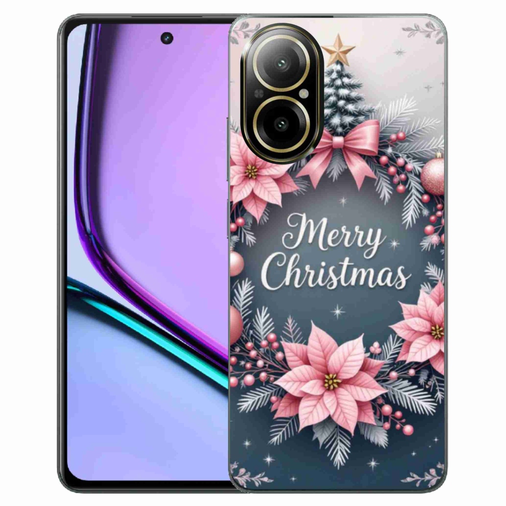 Gelový kryt mmCase na Realme C67 - merry christmas