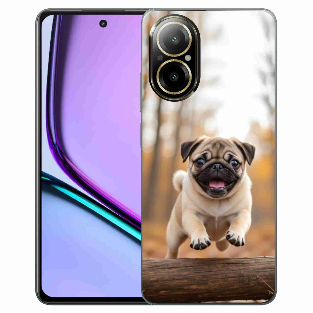 Gelový kryt mmCase na Realme C67 - mops 2