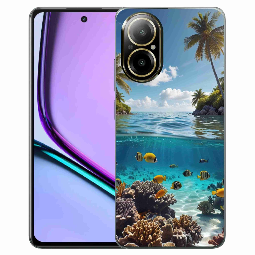 Gelový kryt mmCase na Realme C67 - mořský svět 4
