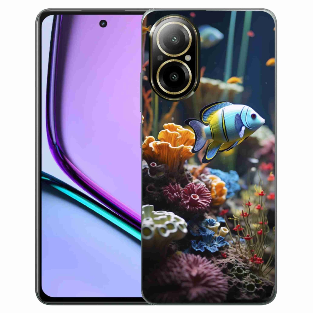 Gelový kryt mmCase na Realme C67 - mořský svět 5