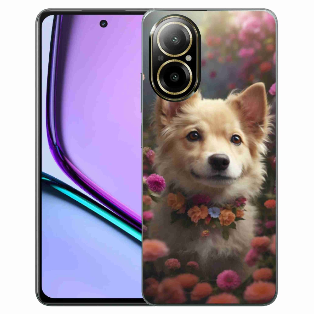 Gelový kryt mmCase na Realme C67 - německý špic