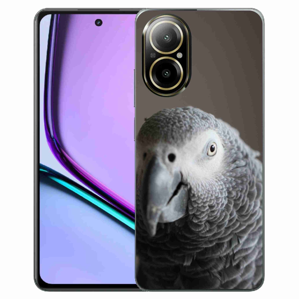 Gelový kryt mmCase na Realme C67 - papoušek žako 2