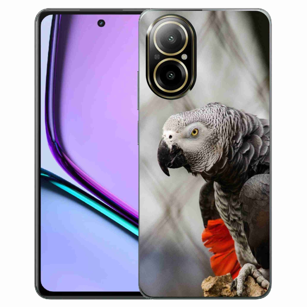 Gelový kryt mmCase na Realme C67 - papoušek žako 3