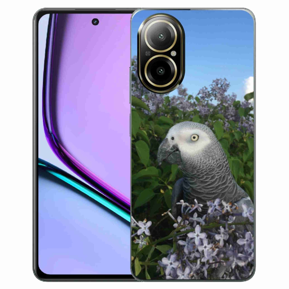 Gelový kryt mmCase na Realme C67 - papoušek žako