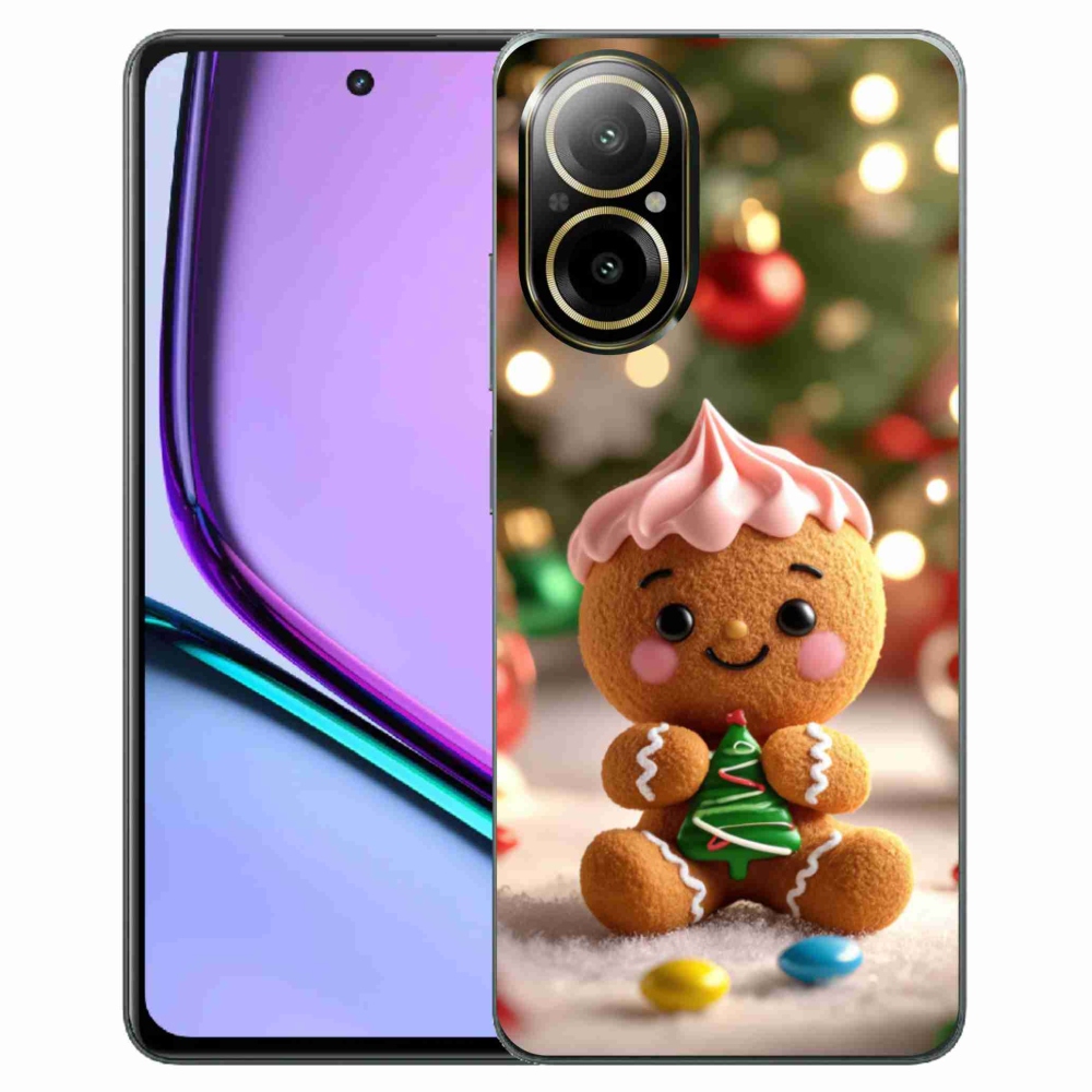 Gelový kryt mmCase na Realme C67 - perníček