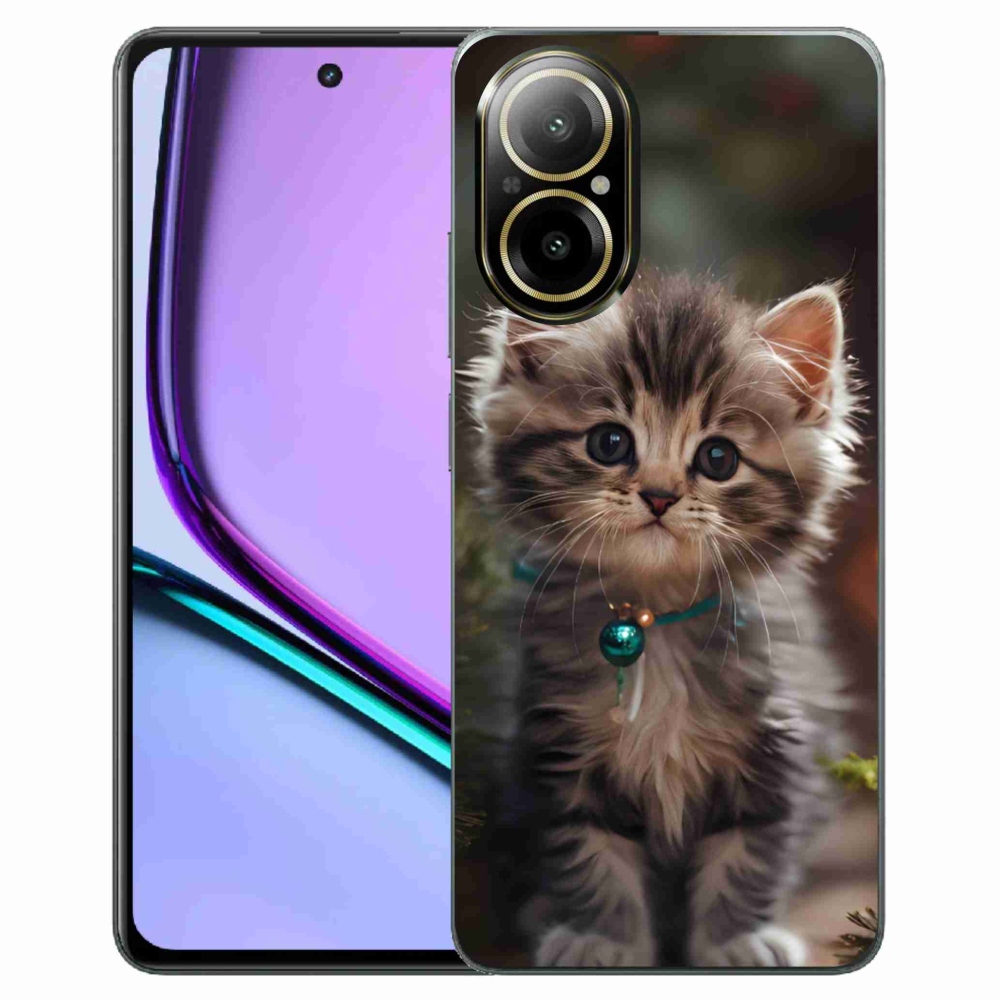Gelový kryt mmCase na Realme C67 - roztomilé kotě 11