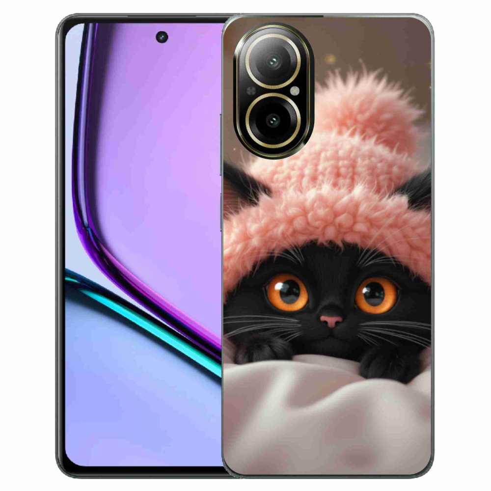 Gelový kryt mmCase na Realme C67 - roztomilé kotě 7