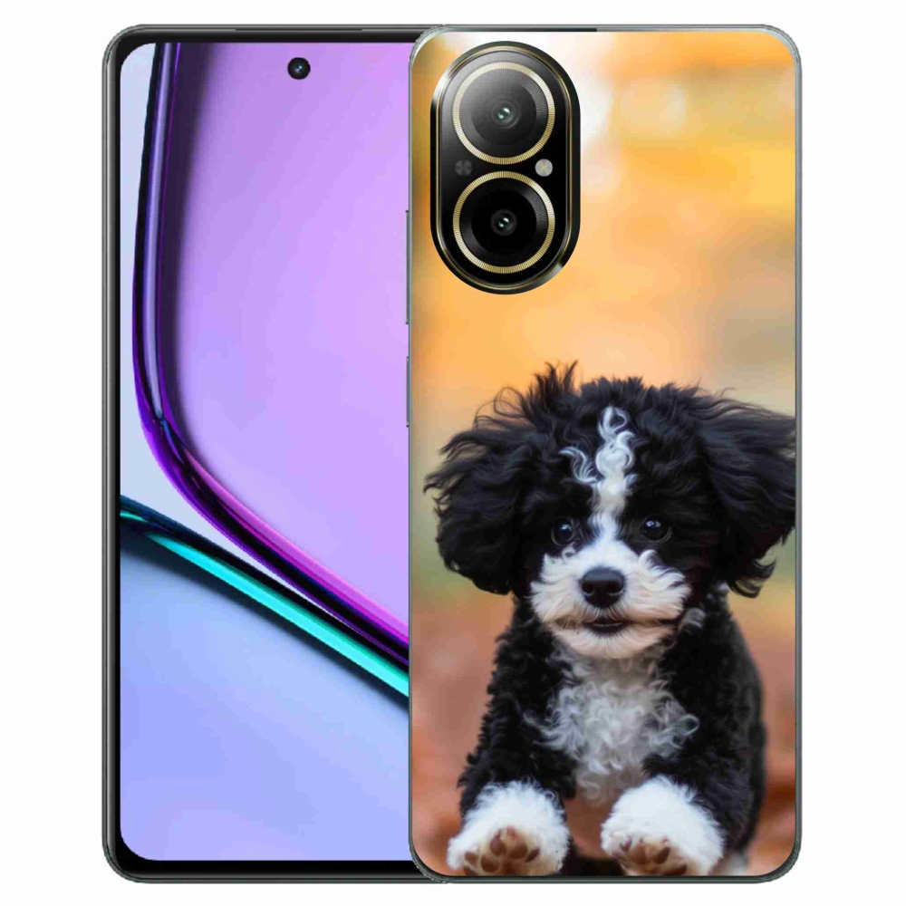 Gelový kryt mmCase na Realme C67 - roztomilé štěně 2