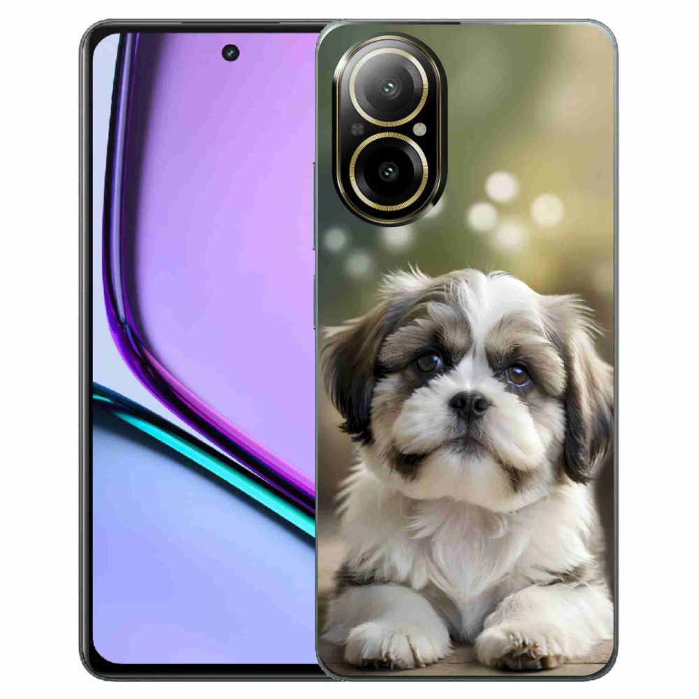 Gelový kryt mmCase na Realme C67 - roztomilý shih-tzu