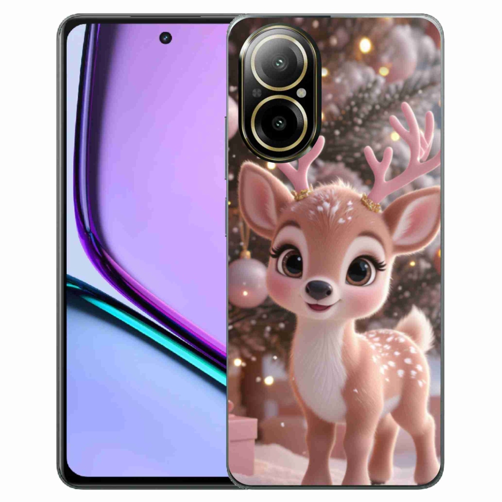 Gelový kryt mmCase na Realme C67 - roztomilý sob