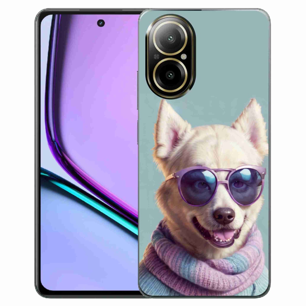Gelový kryt mmCase na Realme C67 - stylový německý špic