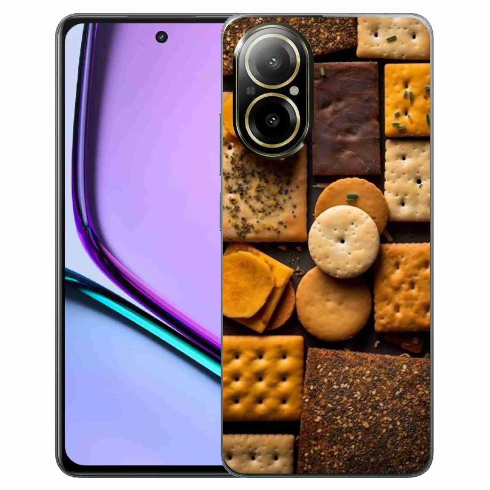 Gelový kryt mmCase na Realme C67 - sušenky