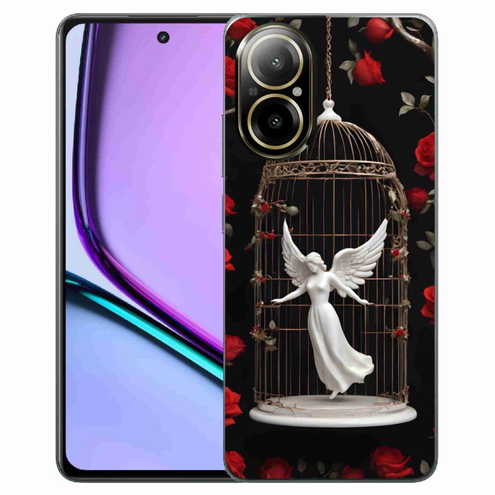 Gelový kryt mmCase na Realme C67 - uvězněný anděl