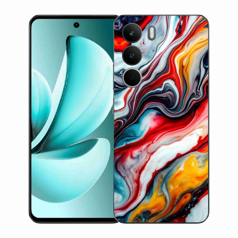 Gelový kryt mmCase na Realme C71 - abstraktní motiv 35