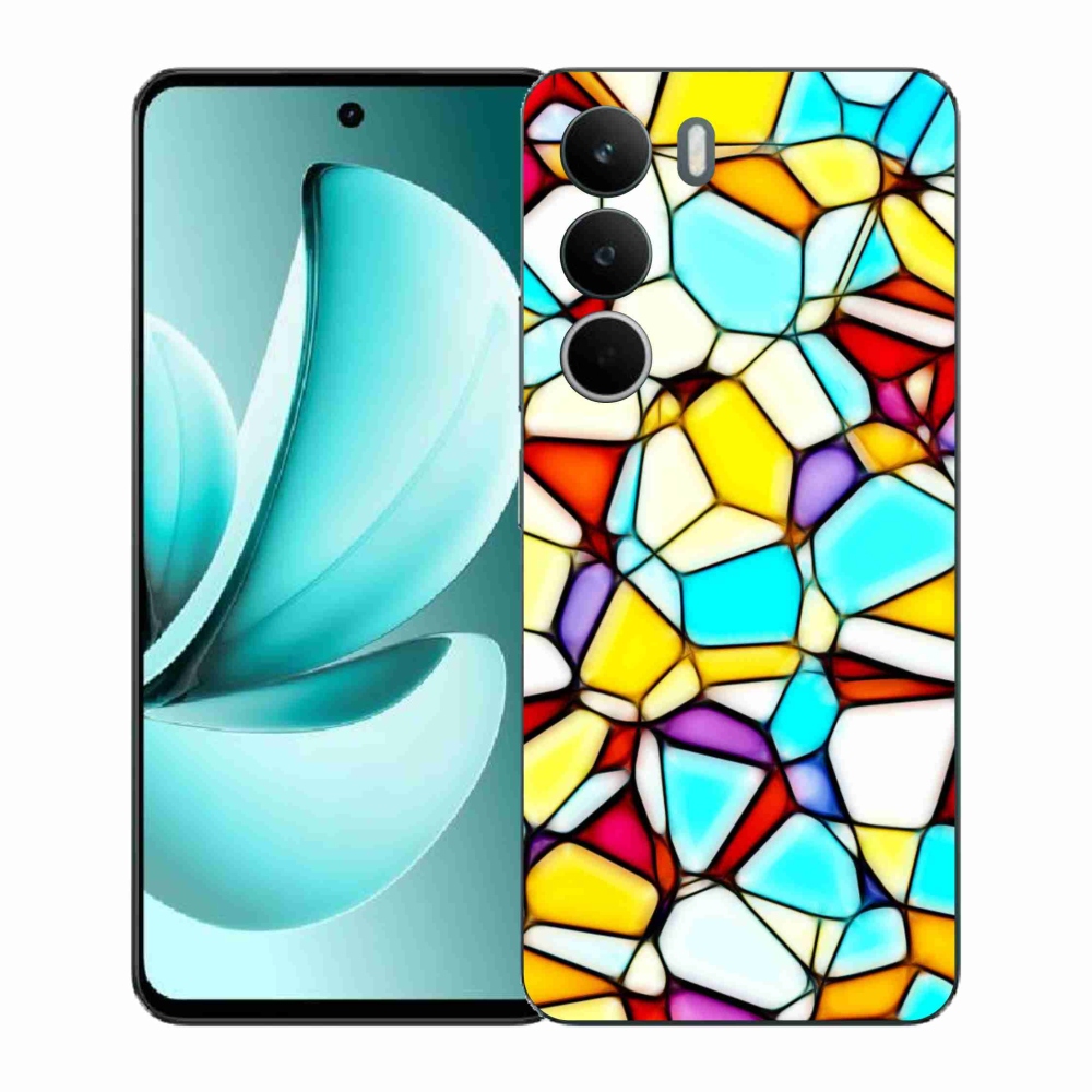 Gelový kryt mmCase na Realme C71 - abstraktní motiv 40