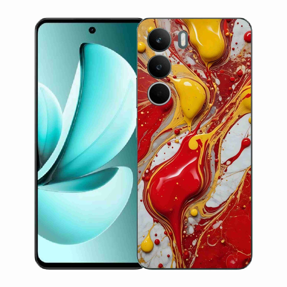 Gelový kryt mmCase na Realme C71 - abstraktní motiv 42